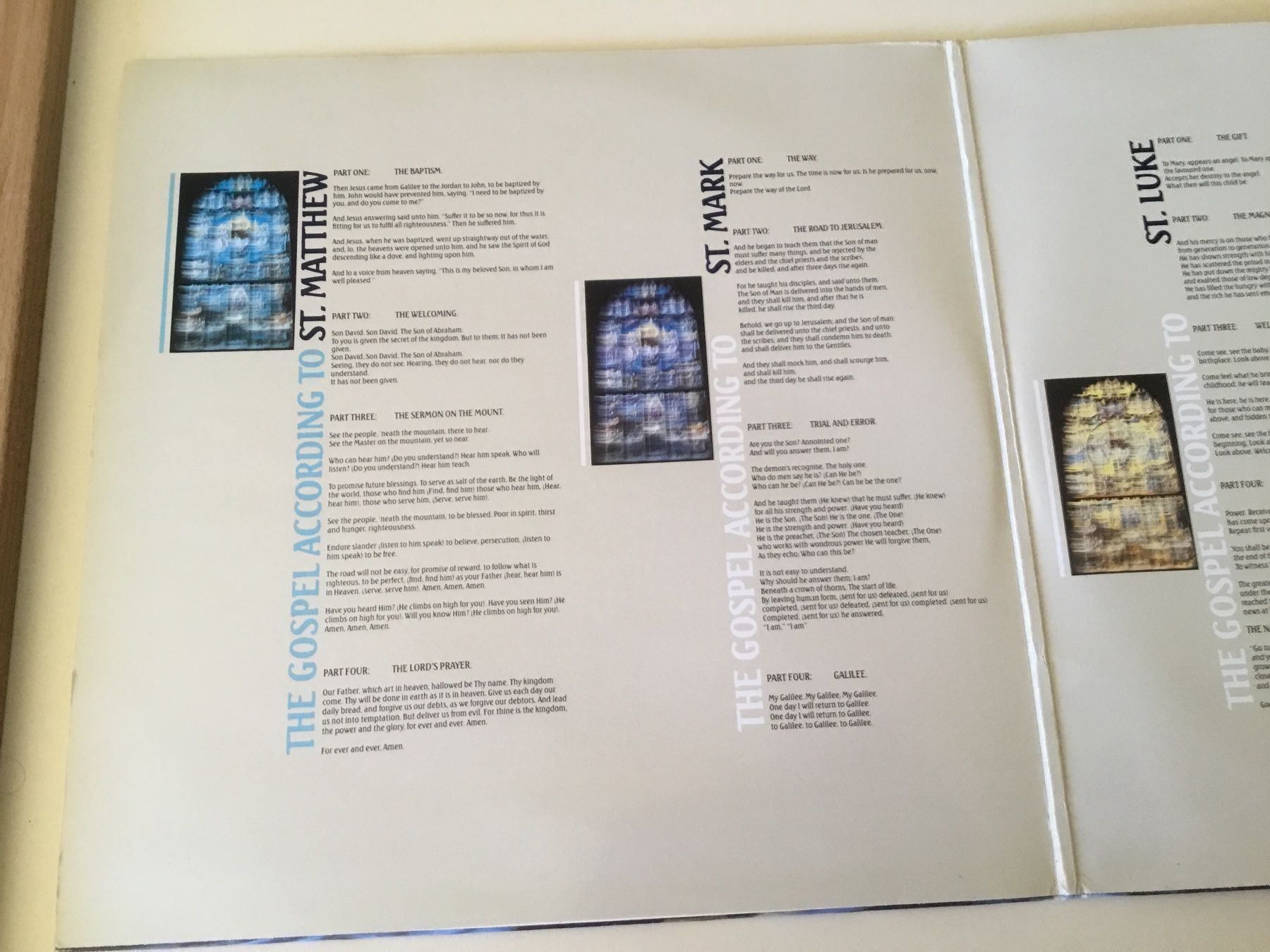 Dischi in vinile: Rick Wakeman ex. Yes / The gospels – Nuovo (secondo la descrizione) da Kreuzlingen venduto da Schuggerman 2