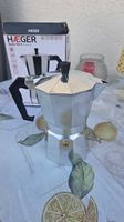 Italienische Kaffeemaschine von Harger MOKA POT 6 Tassen