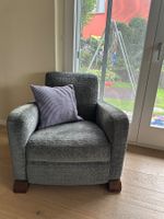 Gemütlicher Sessel / Stoffsessel, Vintage Look, Top Zustand