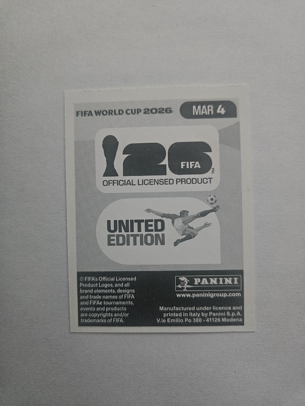 Panini Cartes à collectionner: MAR 4 – Neuf (Voir description) à Würenlingen par Dinli 1