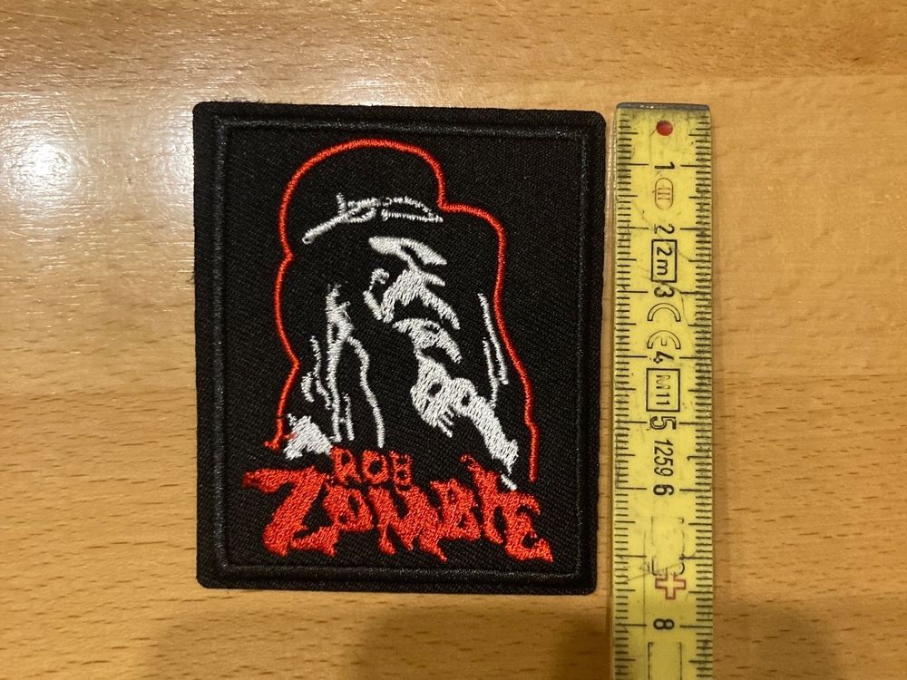 Rob Zombie Patch Sticker Aufnäher Metal Rock Band (Neu (gemäss ...