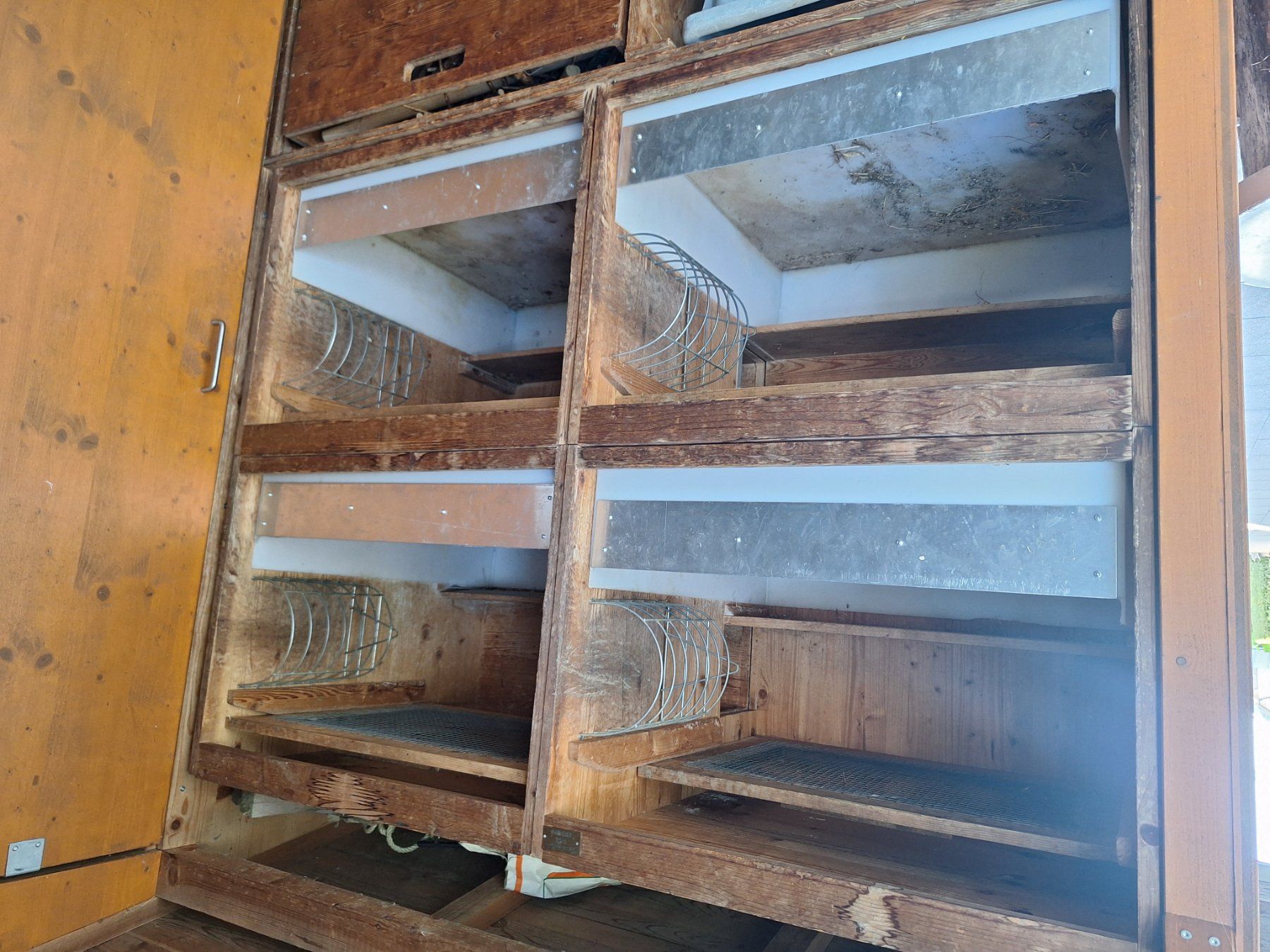 Gabbie, trasporto & Sicurezza: Kaninchenstall Holz mit 4 Elementboxen – Usato da Uznach venduto da Carlsson80 3