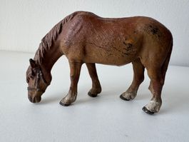 Lineol - uraltes Pferd, 30iger Jahre, Höhe 7 cm
