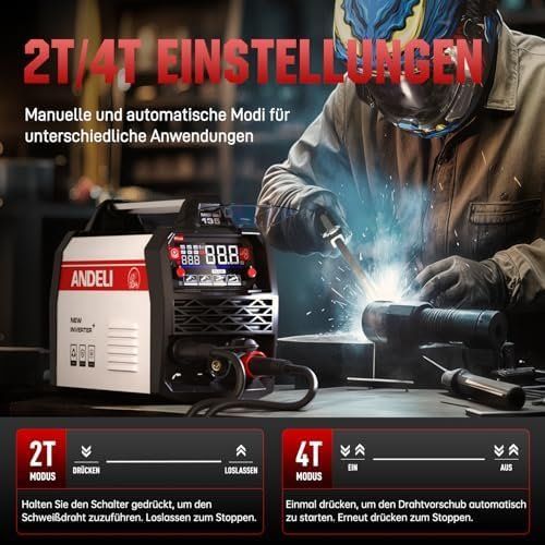Löten & Schweissen: Kompakt Schweissgeraet 135A 4 in 1 Set – Neu und originalverpackt aus Hundwil von Stallone5 5