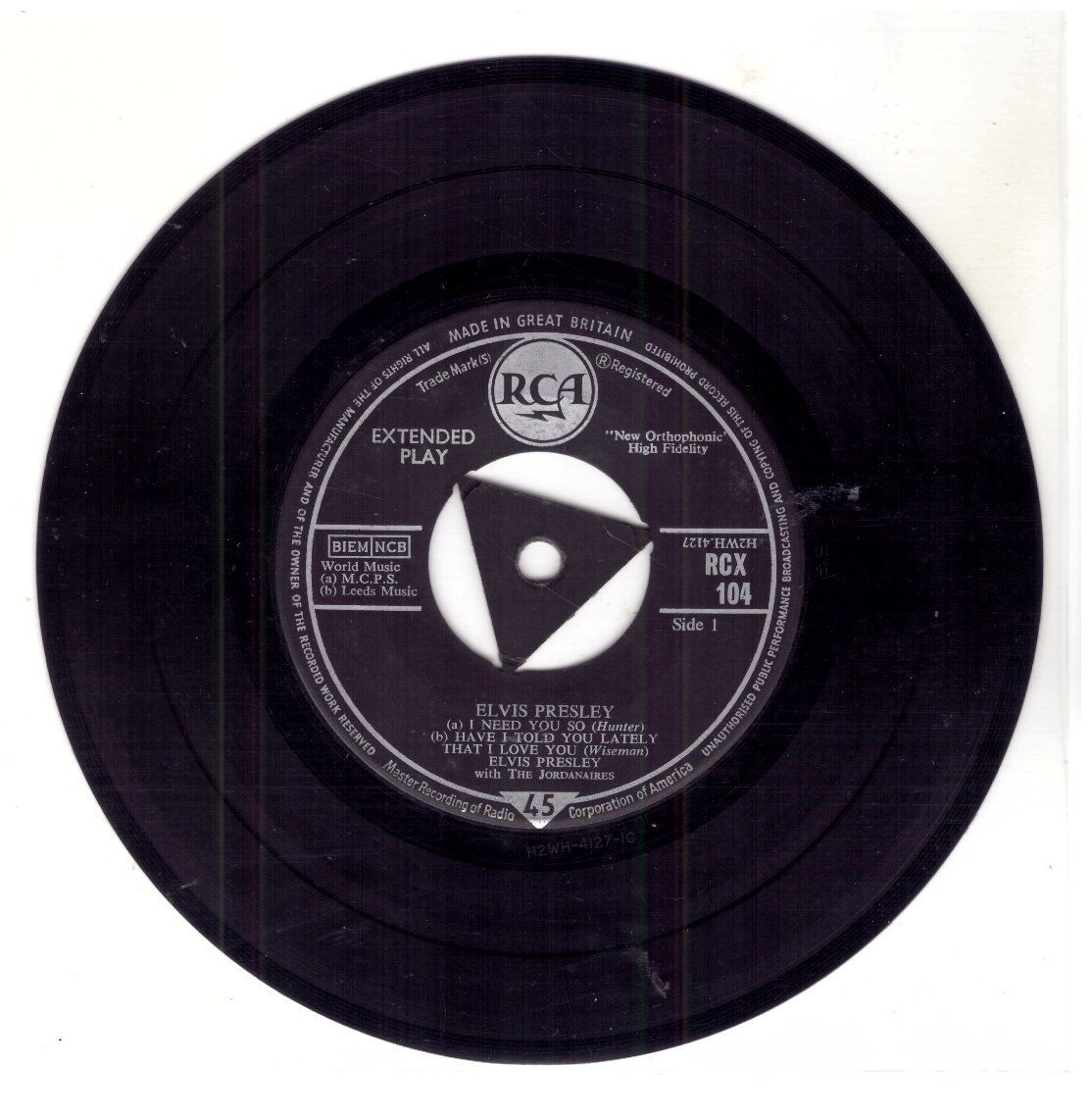Vinyles: ELVIS PRESLEY (EP) - "GRB" – D'occasion à Bassersdorf par house-of-vinyl 1