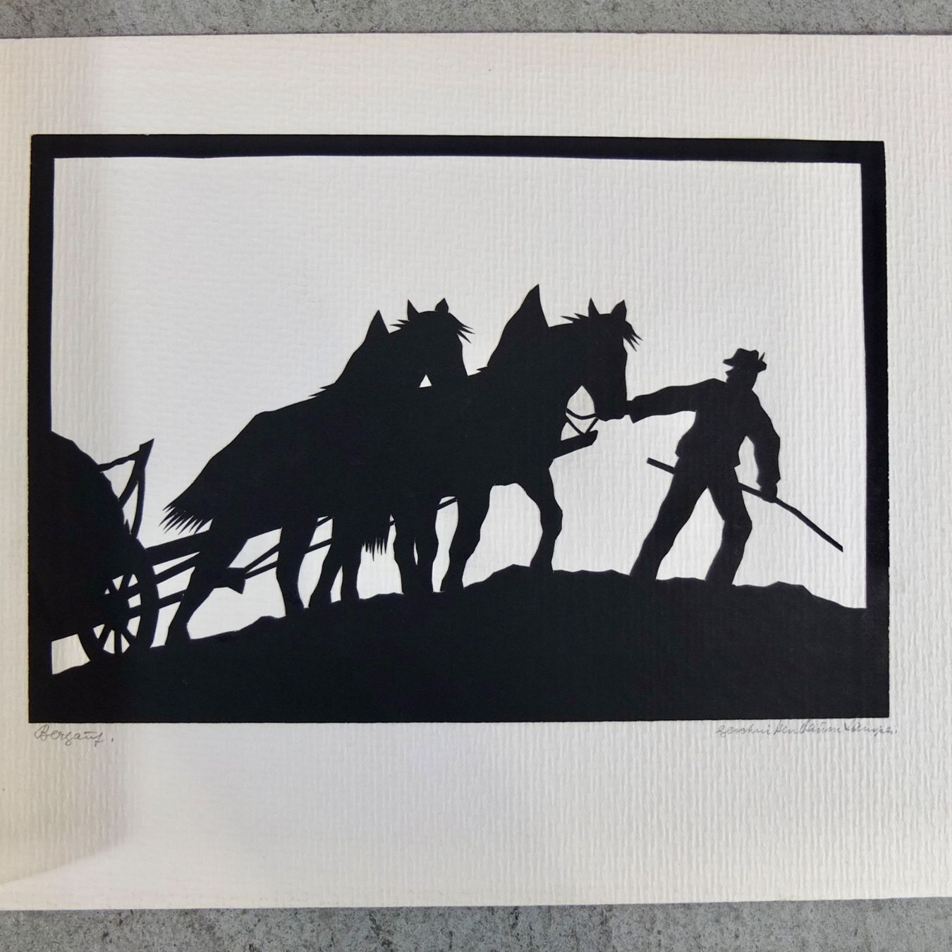 Grafiken & Lithographien: Sieben alte Scherenschnitte – Gebraucht aus Basel von Brocki-auf-dem-Wolf 5
