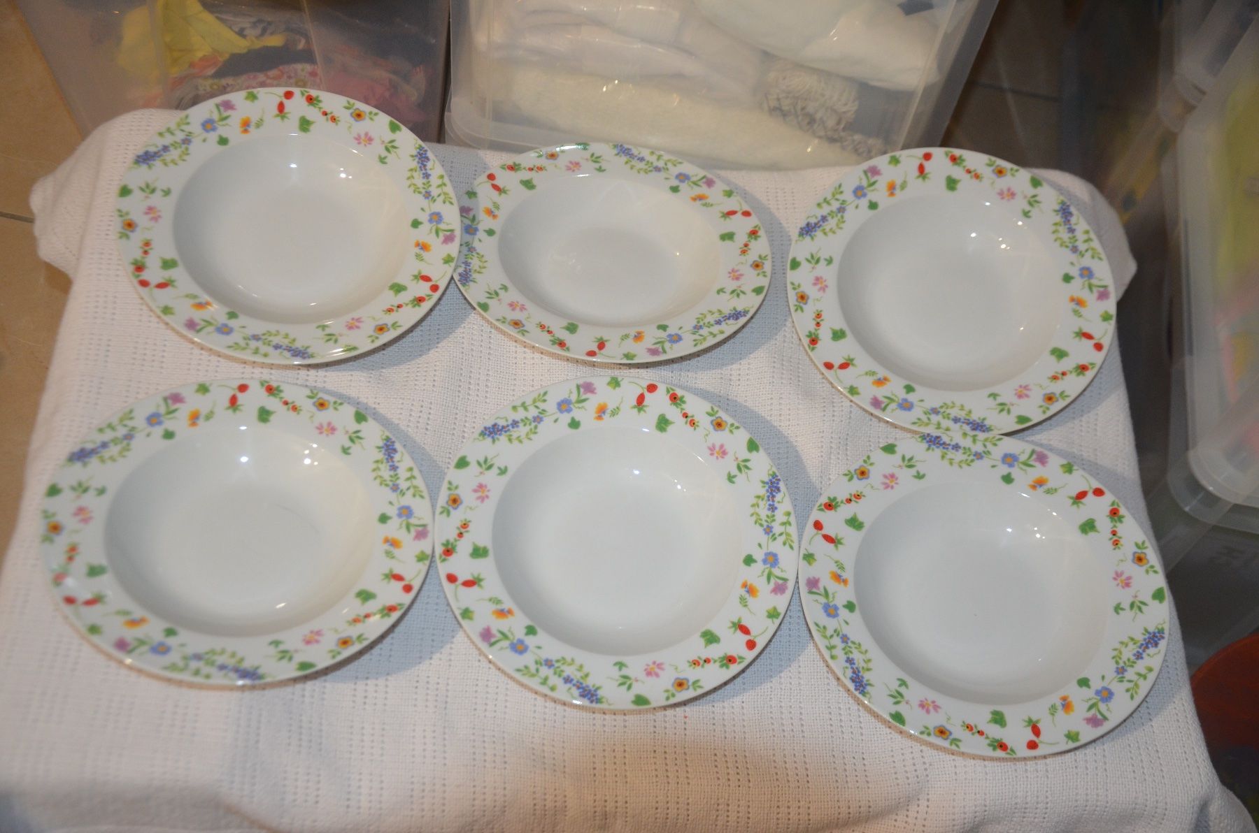 Piatti: 6 SOUPPEN TELLER – Usato da Chiasso venduto da Dolly015