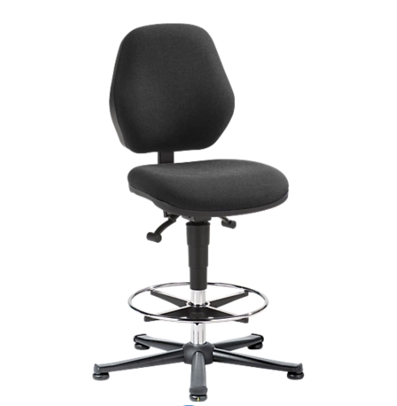 Sedie: neuer Arbeitsstuhl COUNTER Basic, Gleiter, anthrazit – Nuovo (secondo la descrizione) da Necker venduto da liq24