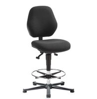 neuer Arbeitsstuhl COUNTER Basic, Gleiter, anthrazit