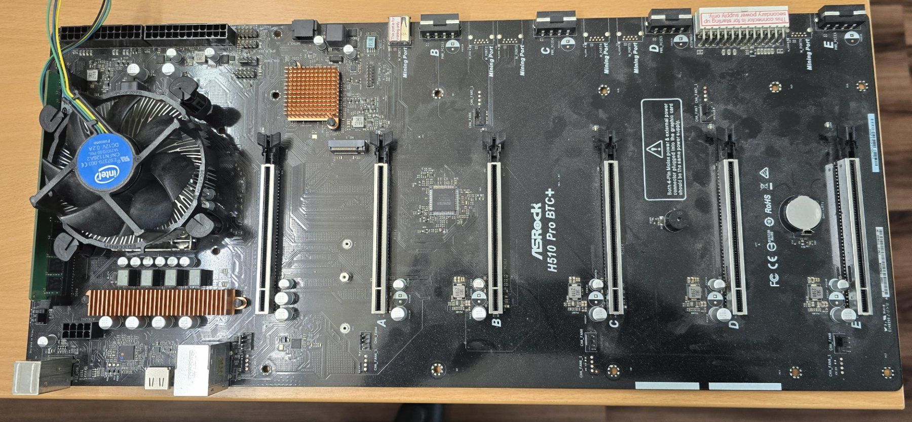 Asrock Cartes mère: ASRock H510 Pro BTC+ – D'occasion à Wolfhausen par exasys