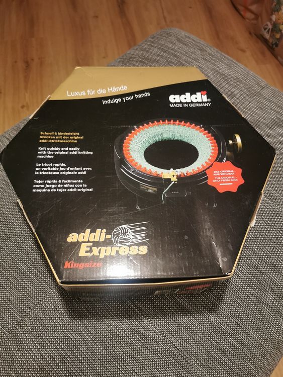 Addi express breimachine Rode ring - www