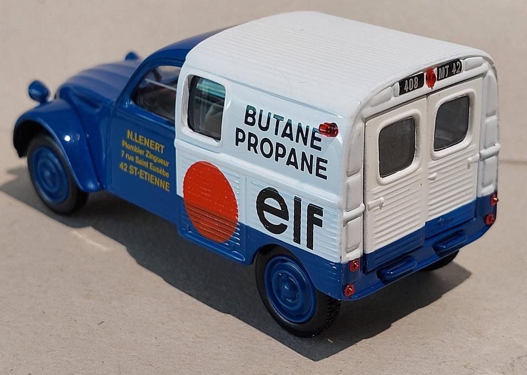Norev Modellautos: Citroën 2CV  -  AZU - ELF - Norev - 1/43 – Gebraucht aus Delémont von Domdom1 6