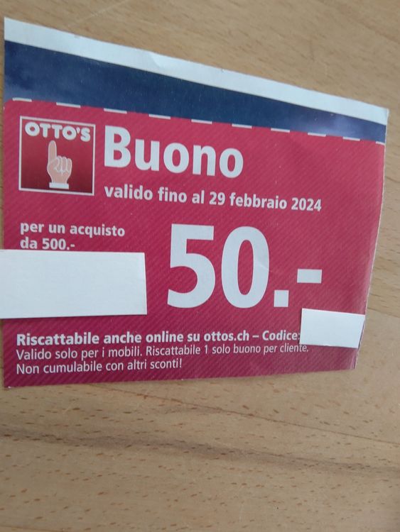 Gutschein Ottos 50.bei Möbel auf von 500.bis 29.2.24gültig Kaufen