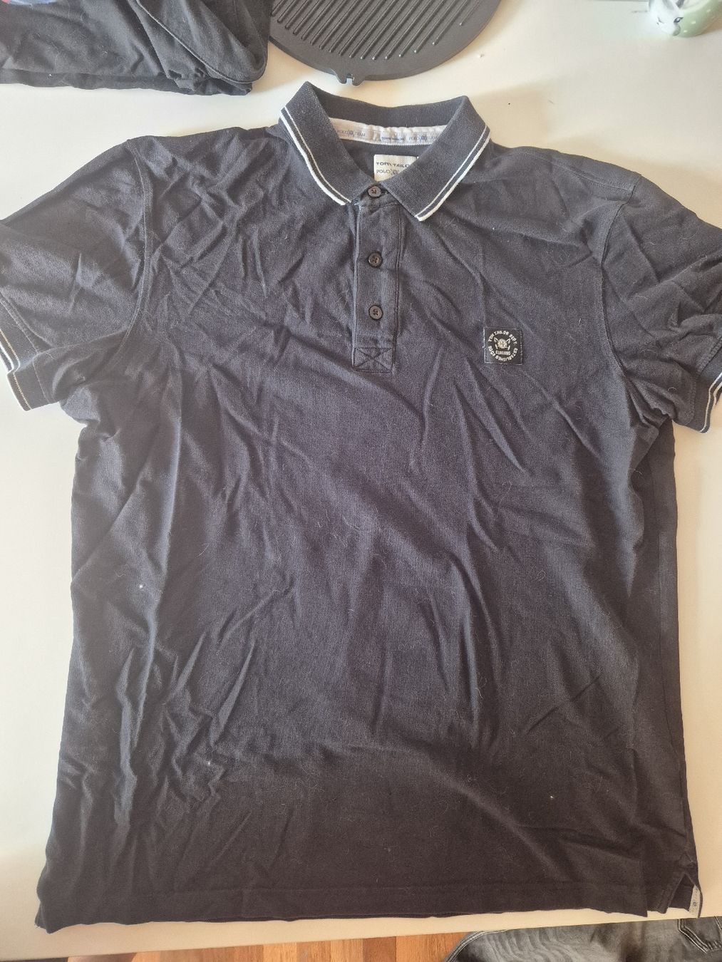 Magliette Polo: Polo Tom Tailor noir, taille XL – Usato da Yverdon-les-Bains venduto da meu_5rgq