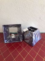 2 Lampenschirme lila der Marke Villa Collection