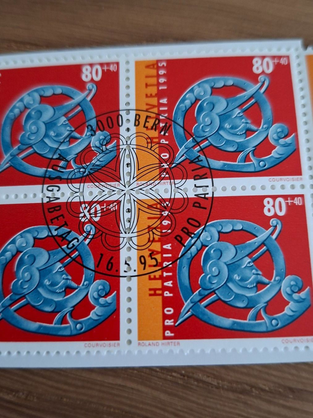 Tutti i francobolli: Markenheftchen: Pro Patria 1995 – Nuovo (secondo la descrizione) da Hinterkappelen venduto da 1399 5