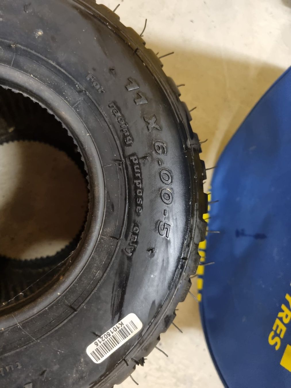 Go-Kart: Regenreifen komet – Usato da Misery venduto da abrotax3 2