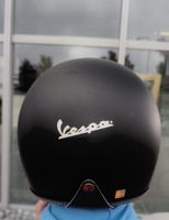 Vespa Jethelm schwarz 54 XS wie neu mit Sonnenschutz