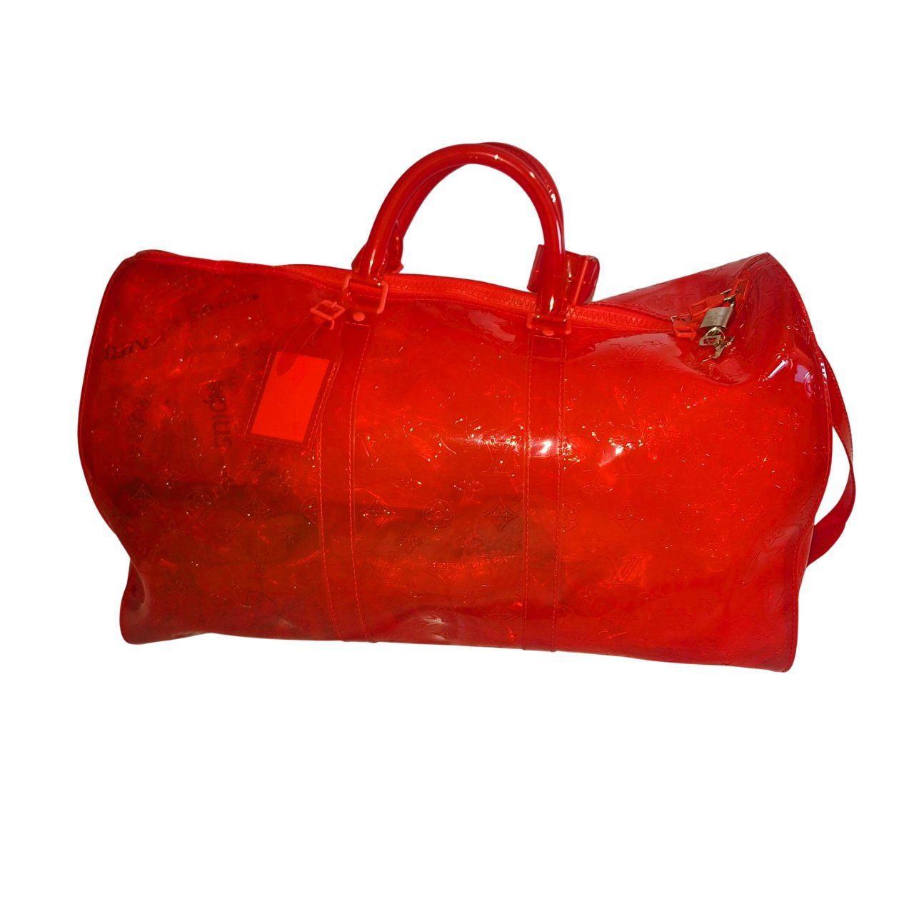 Louis Vuitton Borse: ENTRUPY! Louis Vuitton Keepall 50 Prism Red Virgil Abloh – Usato da Kilchberg ZH venduto da mrmame