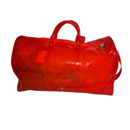 Louis Vuitton Keepall 50 Prism Red Virgil Abloh