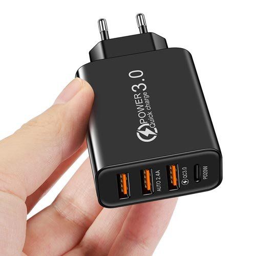 Caricabatterie: 3USB + Typ-C Ladegerät – Nuovo e nell'imballaggio originale da Liestal venduto da OMAROSHOP 3