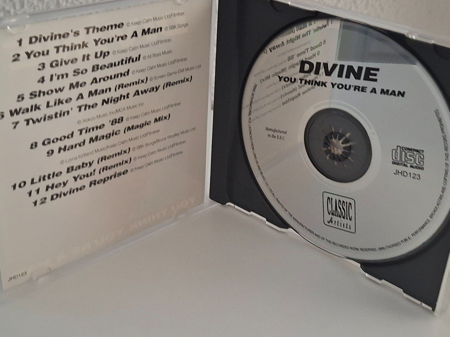 CDs: CD DIVINE - YOU THINK YOU'RE A MAN – D'occasion à Aarberg par Jackup1 2