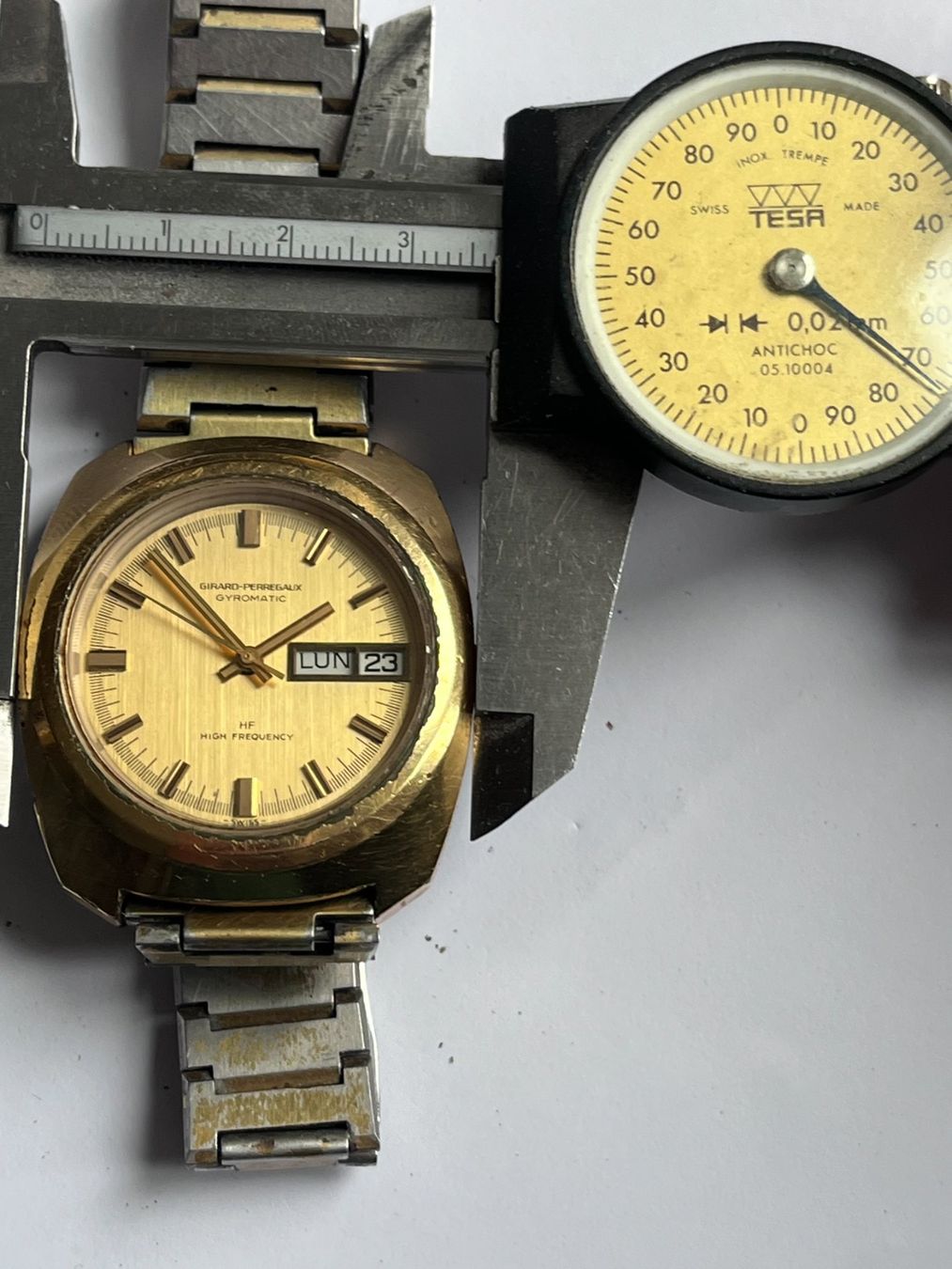 Girard-Perregaux Orologi: Girard-Perregaux Gyromatic HF High Frequency – Usato da Worblaufen venduto da chronyves 5