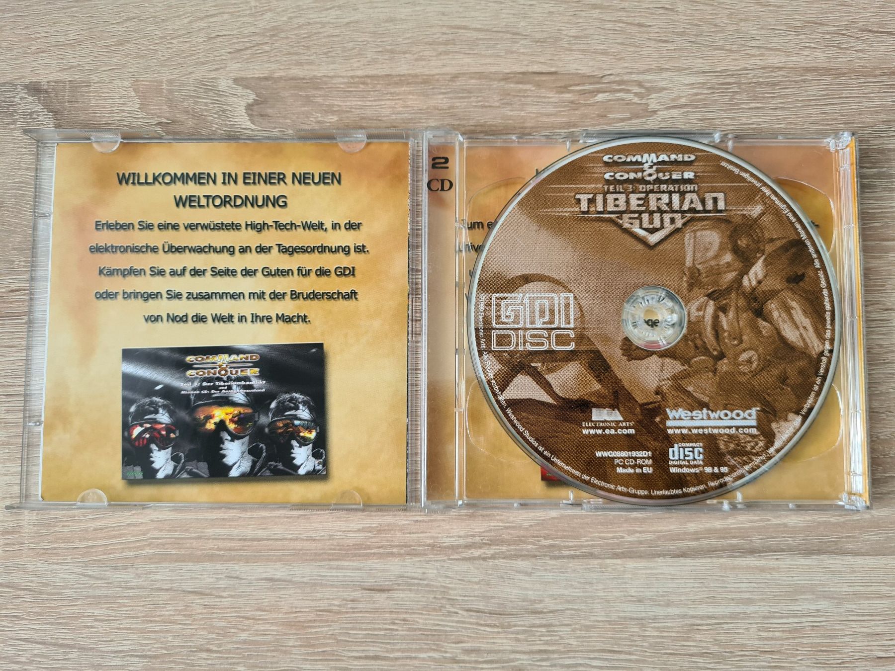 Giochi: Command & Conquer Tiberian Sun (2 CD) (German) - PC – Usato da Carouge GE venduto da Franllo 2