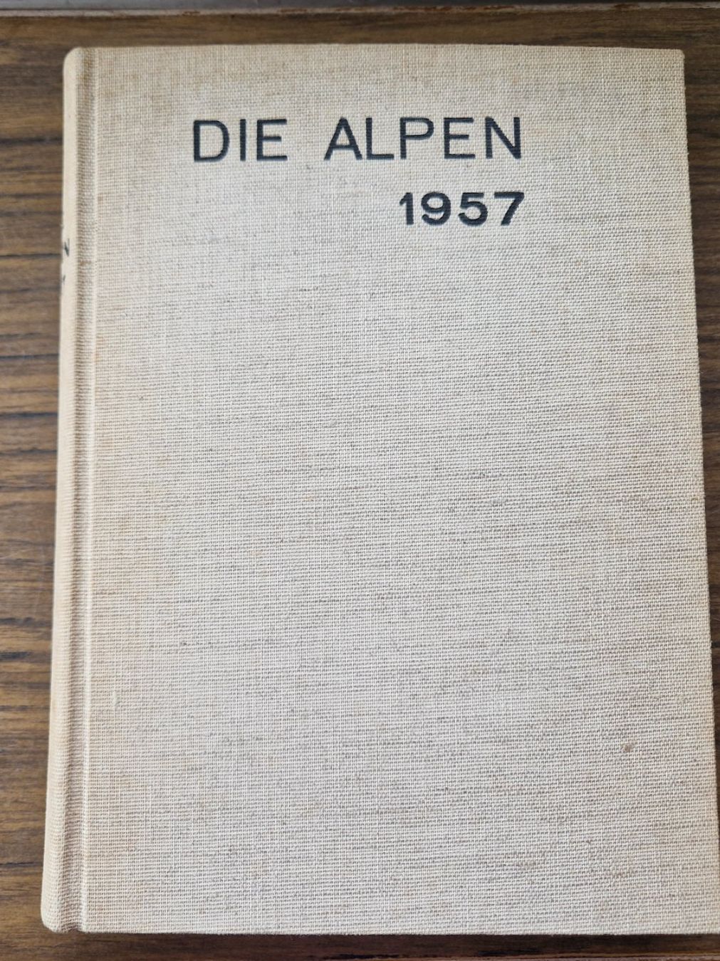 Libri: Die Alpen 1957 – Usato da Mörschwil venduto da aik_x8mc