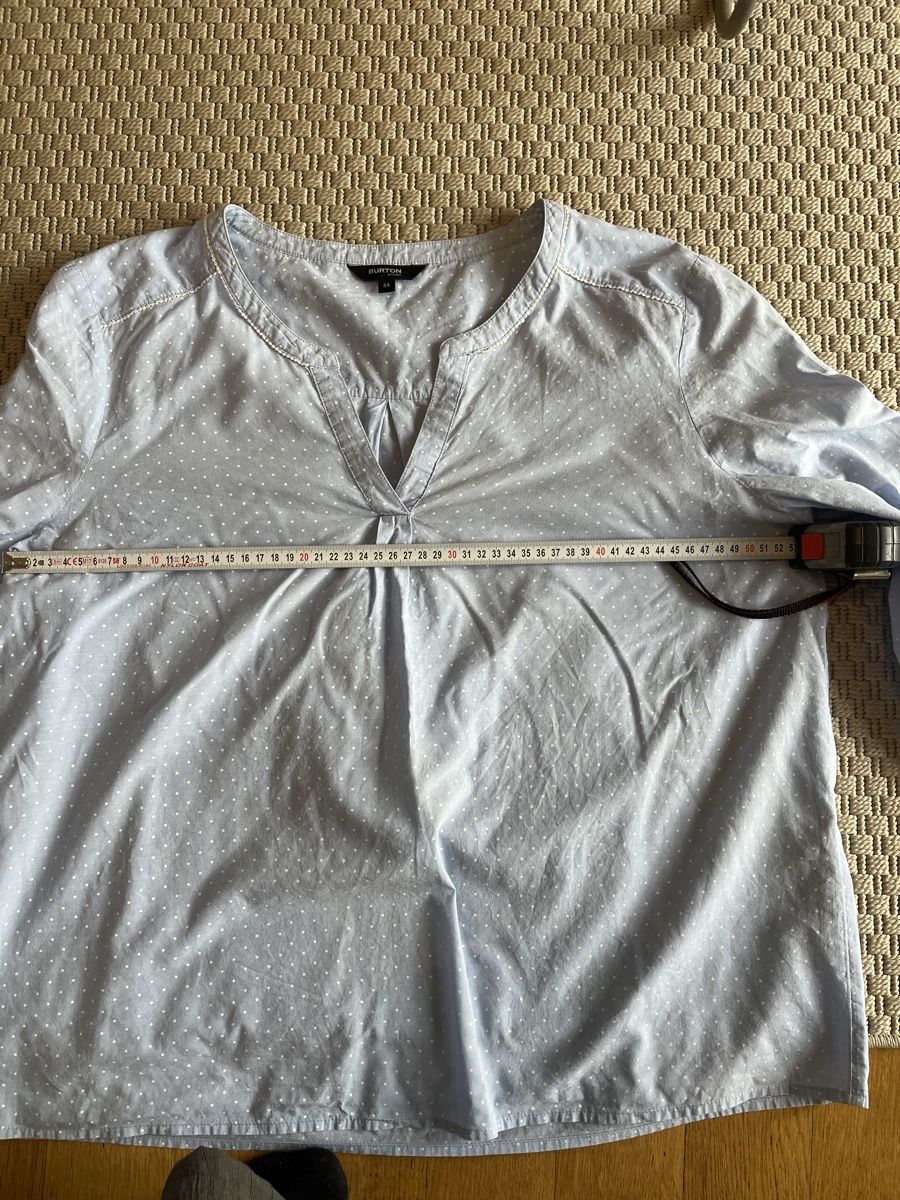 Chemisiers: Bluse hellblau Punkte, Burton, 42 – D'occasion à Solothurn par Bobesch08 5