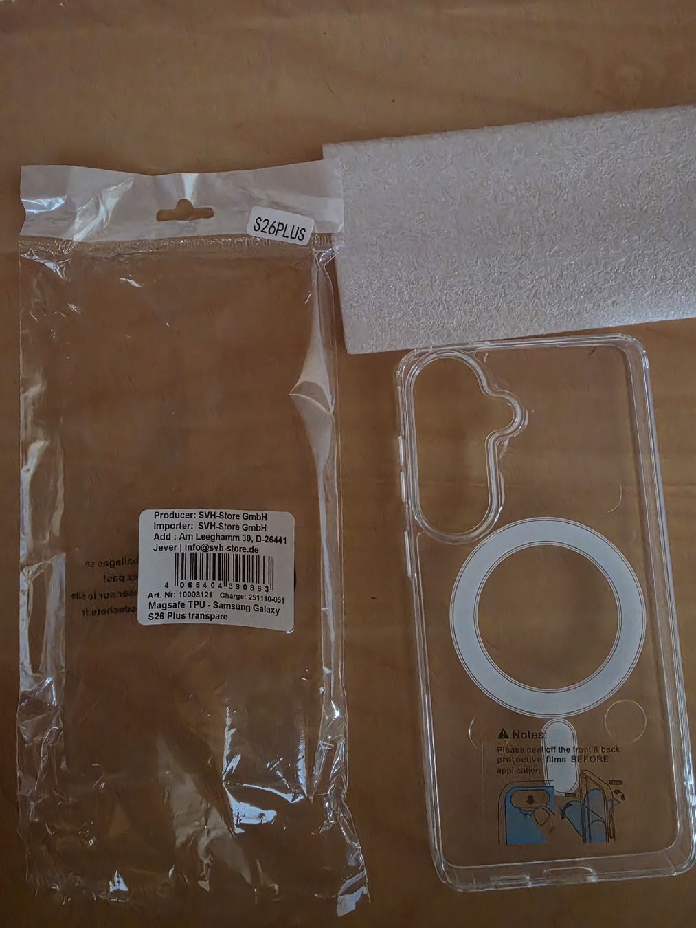 Samsung Cover & Protezioni schermo: Hülle NEU - Samsung Galaxy S26 Plus transparent  – Nuovo e nell'imballaggio originale da Liestal venduto da Legotendo_1988 1