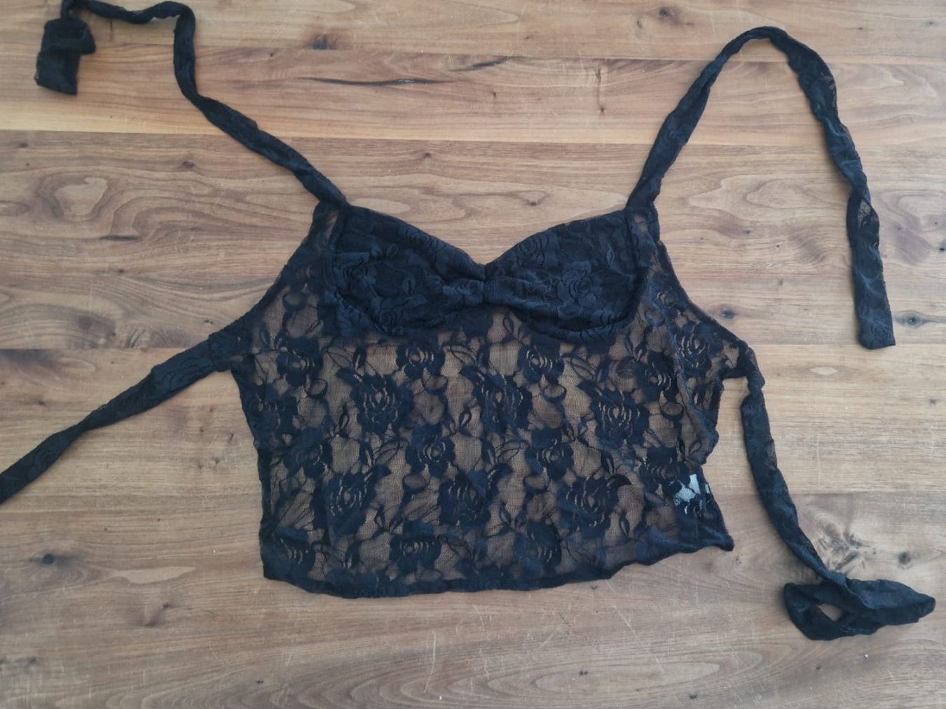 Tops: Tank Top Tie-Up Neckholder – Neu (gemäss Beschreibung) aus Zürich von jua_dgp8 1