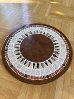 Dessous de plat bois et céramique