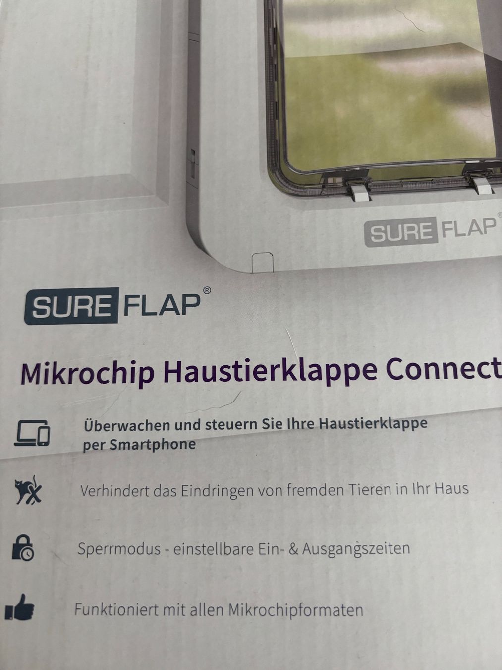 Gattaiole: Sure Flap Mikrochip Haustierklappe Connect – Nuovo e nell'imballaggio originale da huttwil venduto da Chira2015 6