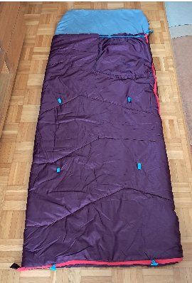 Sacchi a pelo: Schlafsack Camping 10°, blau – Usato da Meilen venduto da Vaurien15 1