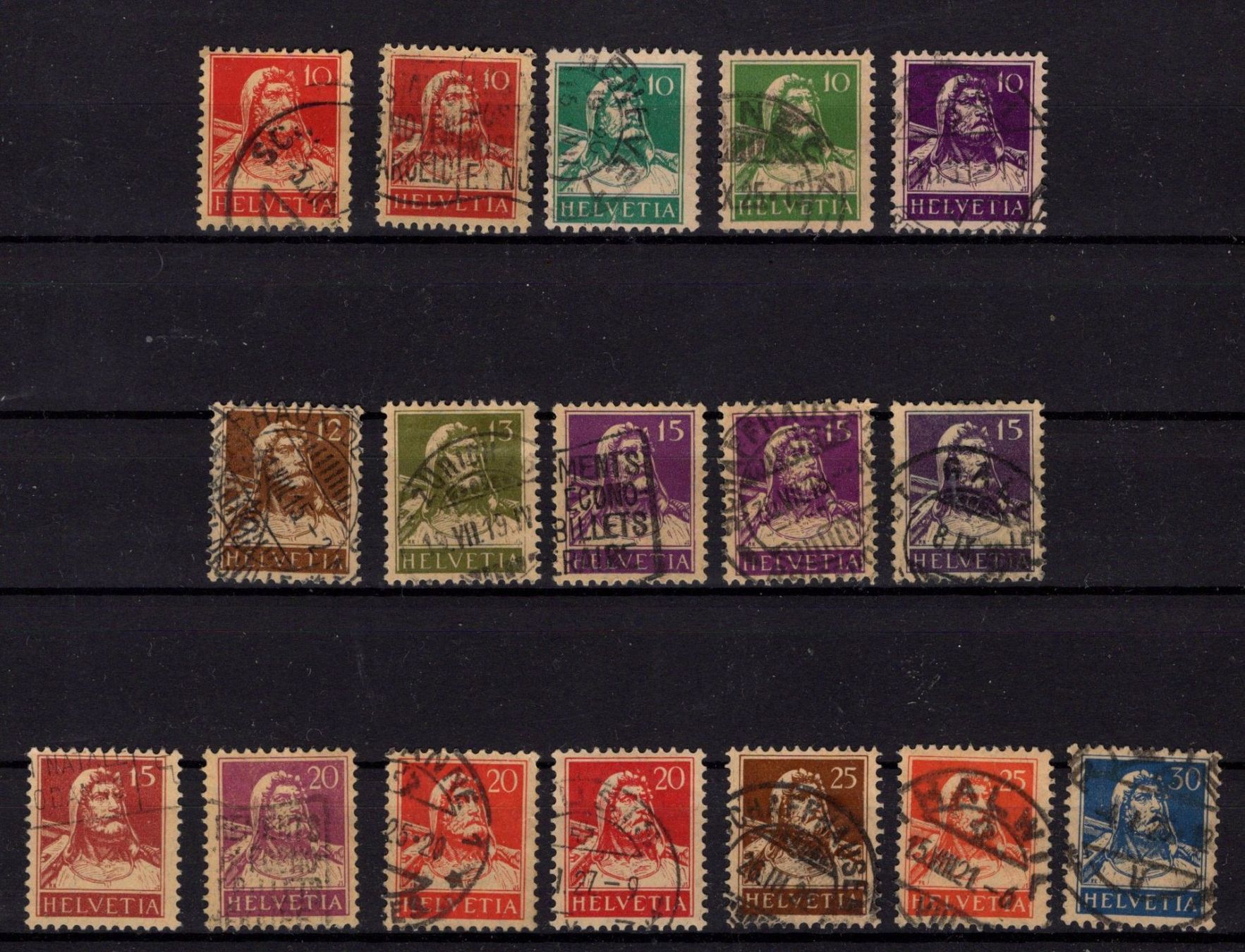 Tutti i francobolli: R1734  /  Buste de Tell 1914-1933 – Usato da Ste-Croix venduto da MONT-TAGNAC
