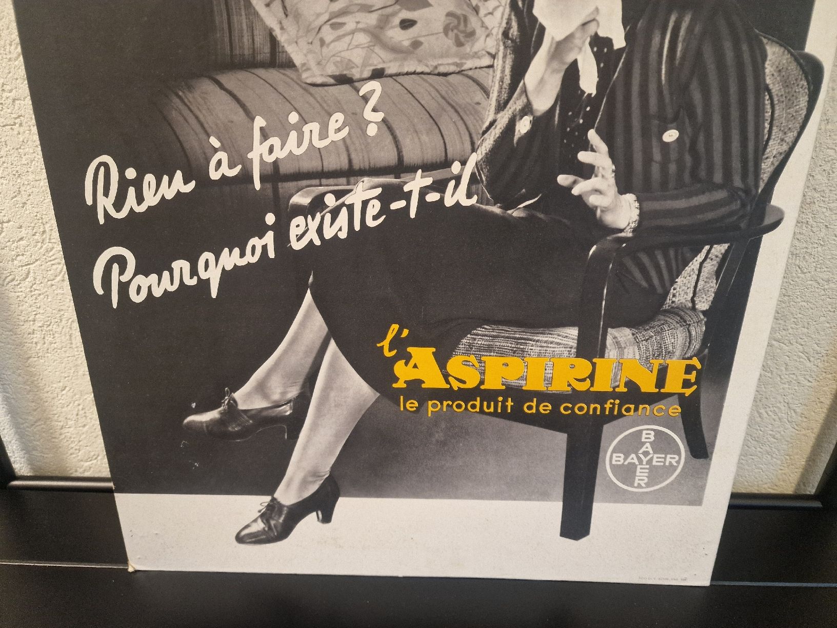 Foto & Immagini: Affiche publicitaire vintage Aspirine Bayer – Usato da Collonges venduto da 2D_Collector 3