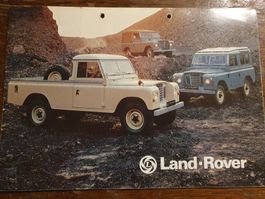 Land Rover 88 109 Prospekt 1977 xa