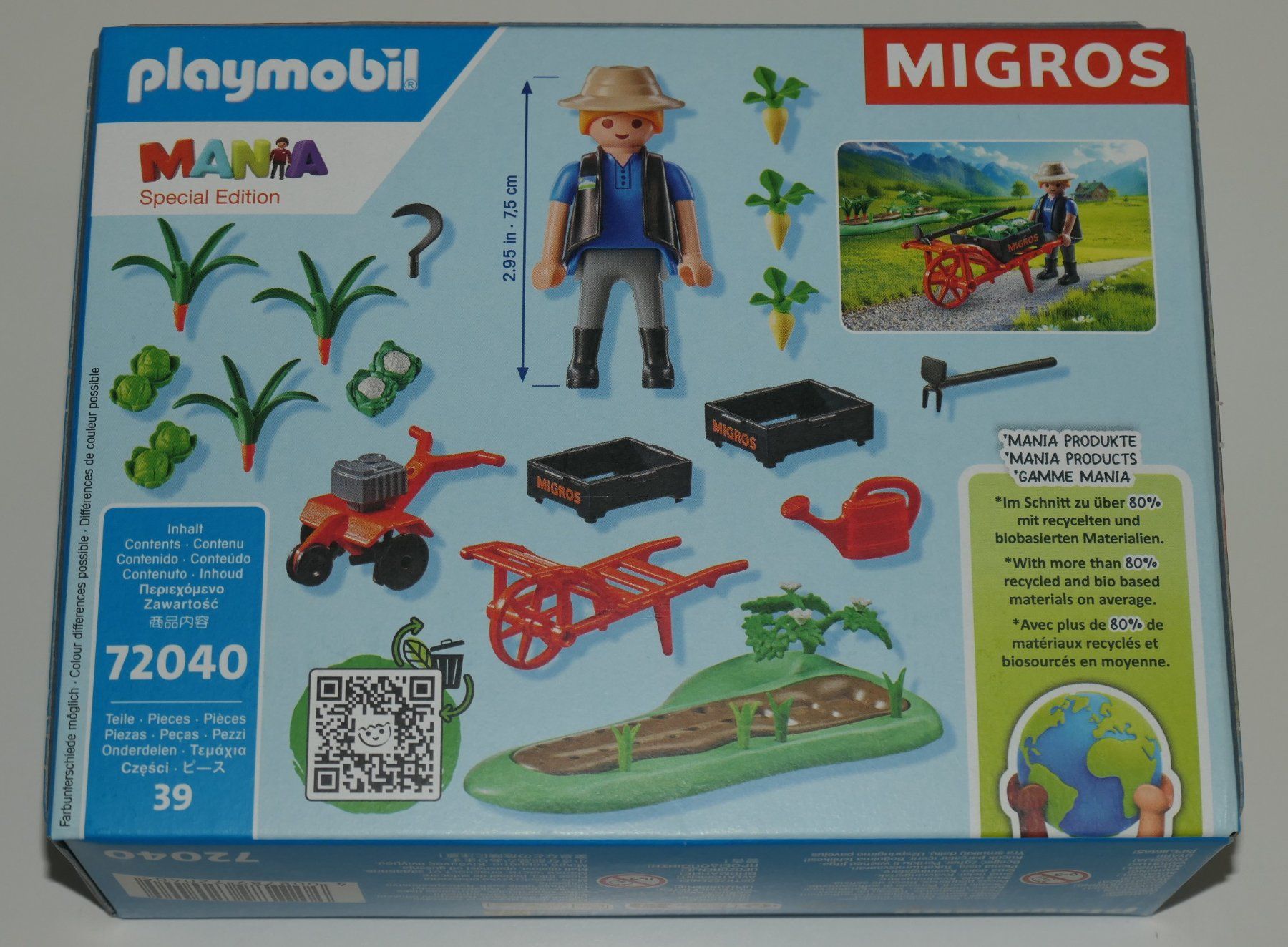 Playmobil Giocattoli: Migros Playmobil Gemüsefeld / neu – Nuovo e nell'imballaggio originale da St. Gallen venduto da schewi76 1
