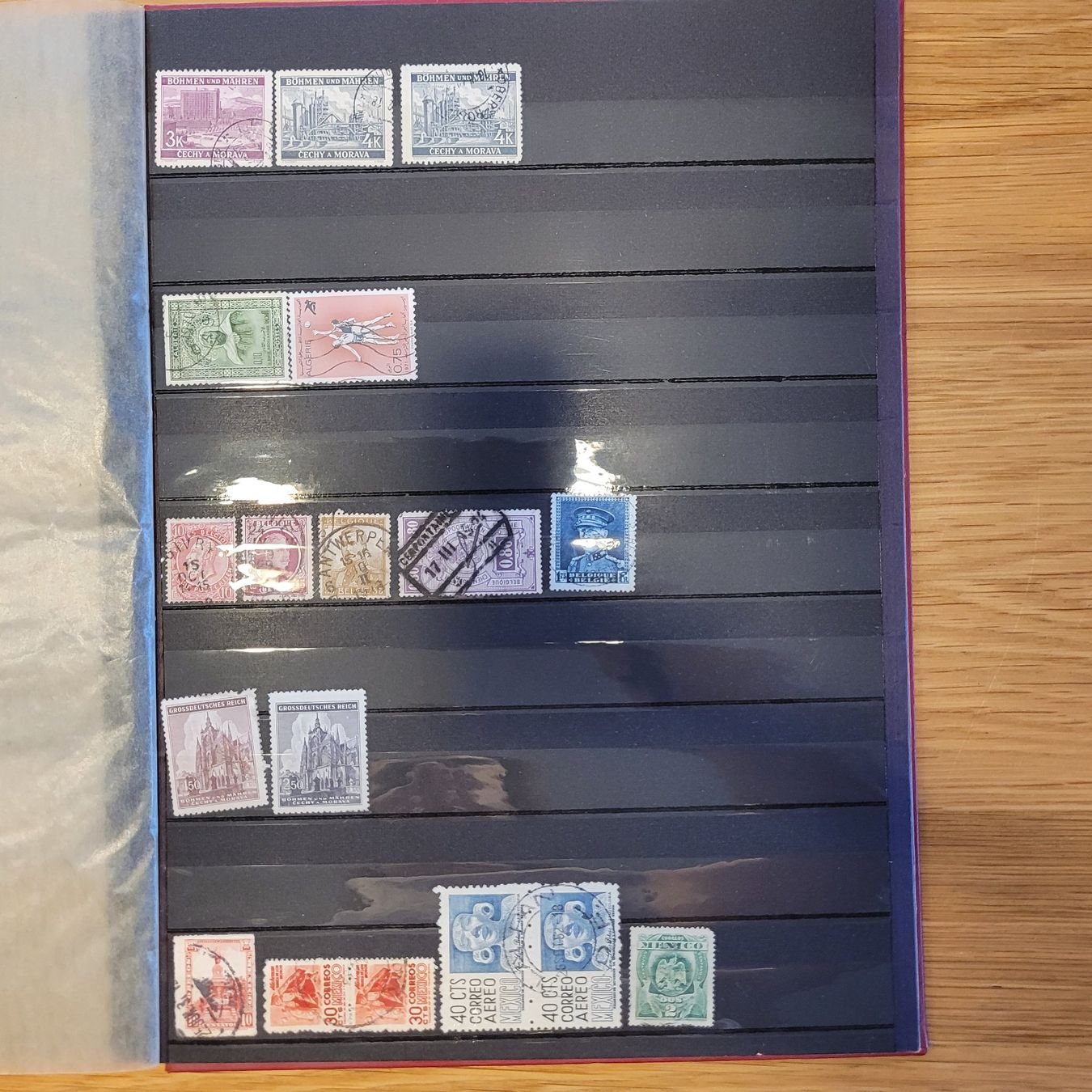 Tous les timbres: Album mit Marken – D'occasion à Biel/Bienne par Destockweb 6