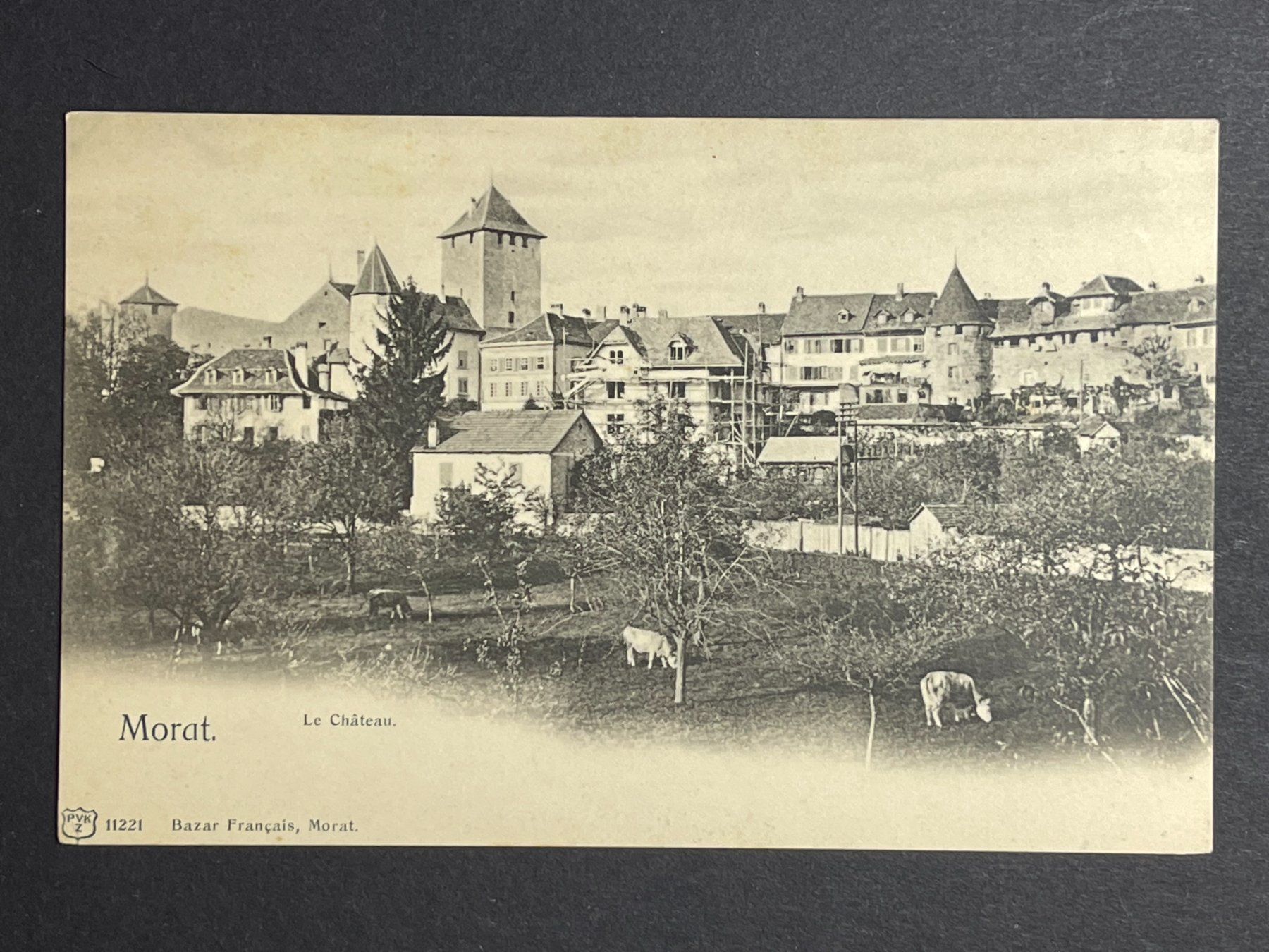 Cartoline postali: Murten - Le Château – Usato da Steg VS venduto da _vinci_