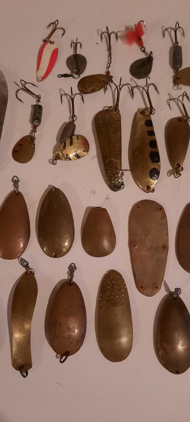 Appâts: cuillères anciennes  – D'occasion à Saules par fario03 4