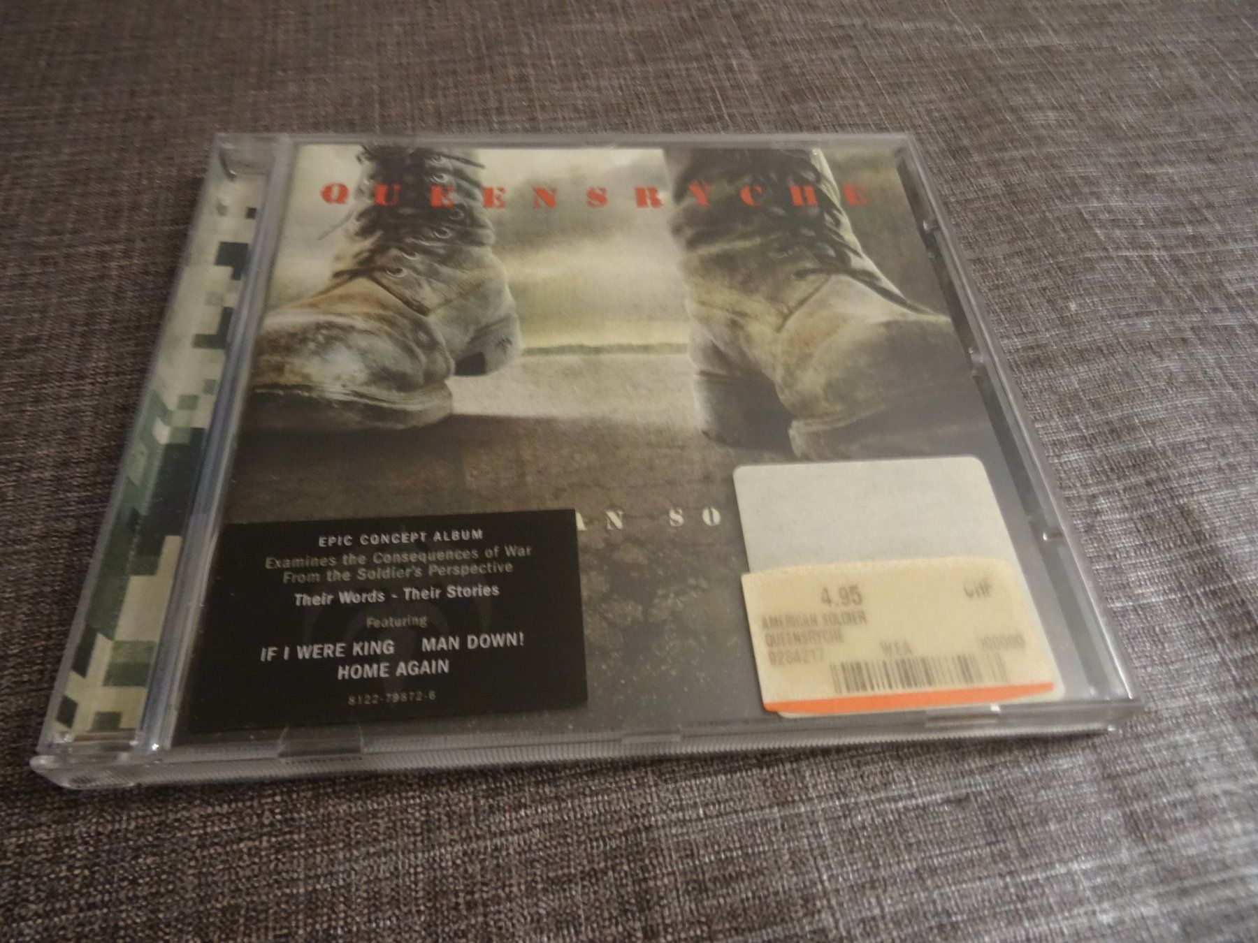CD: Queensryche - American Soldier - CD Albu – Usato da Olten venduto da Disc-Ausverkauf