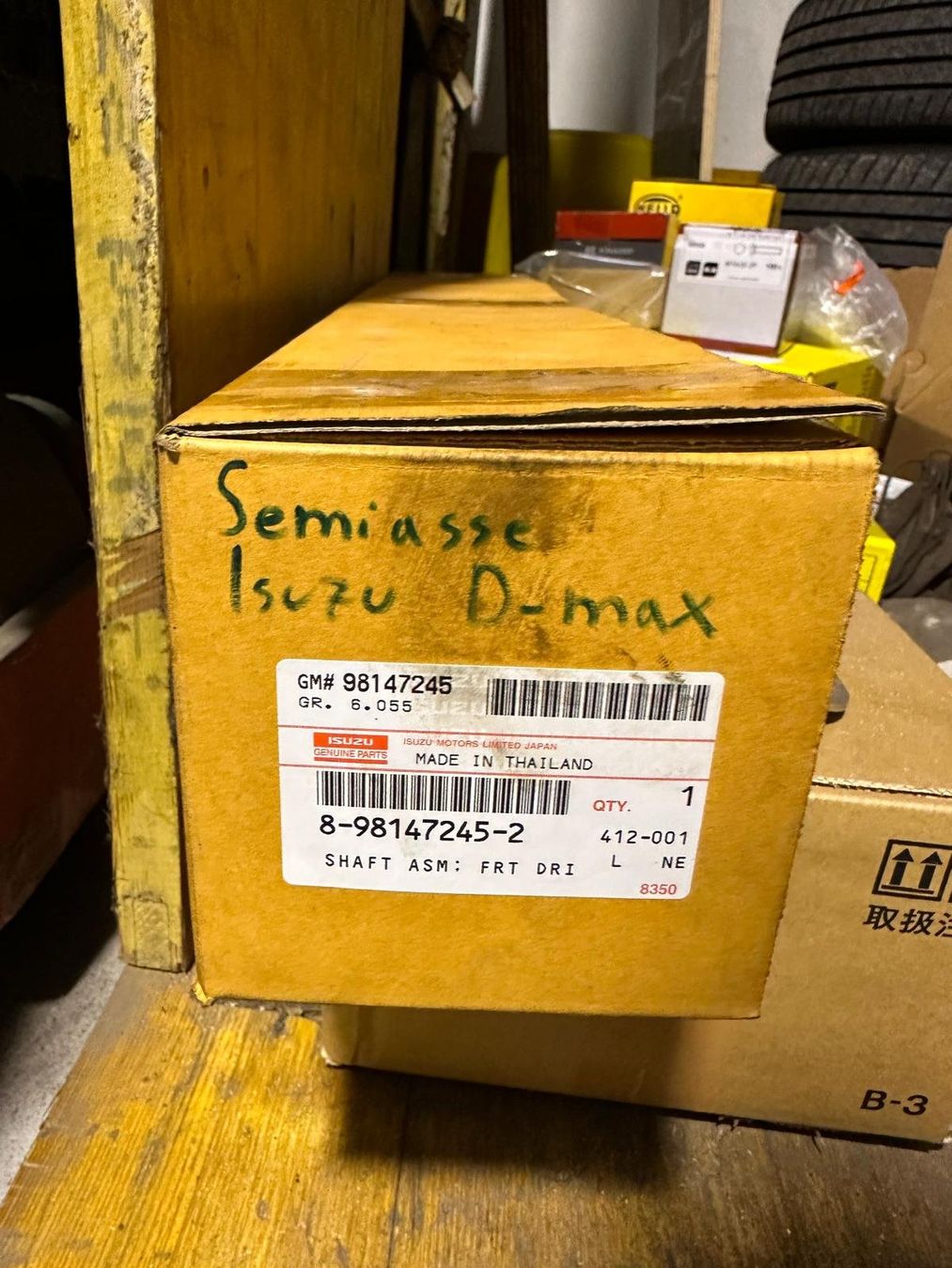 Isuzu Tutti pezzi di ricambio auto: Semiasse anteriore Isuzu D-Max occasione – Usato da Chiggiogna venduto da albetta55 1
