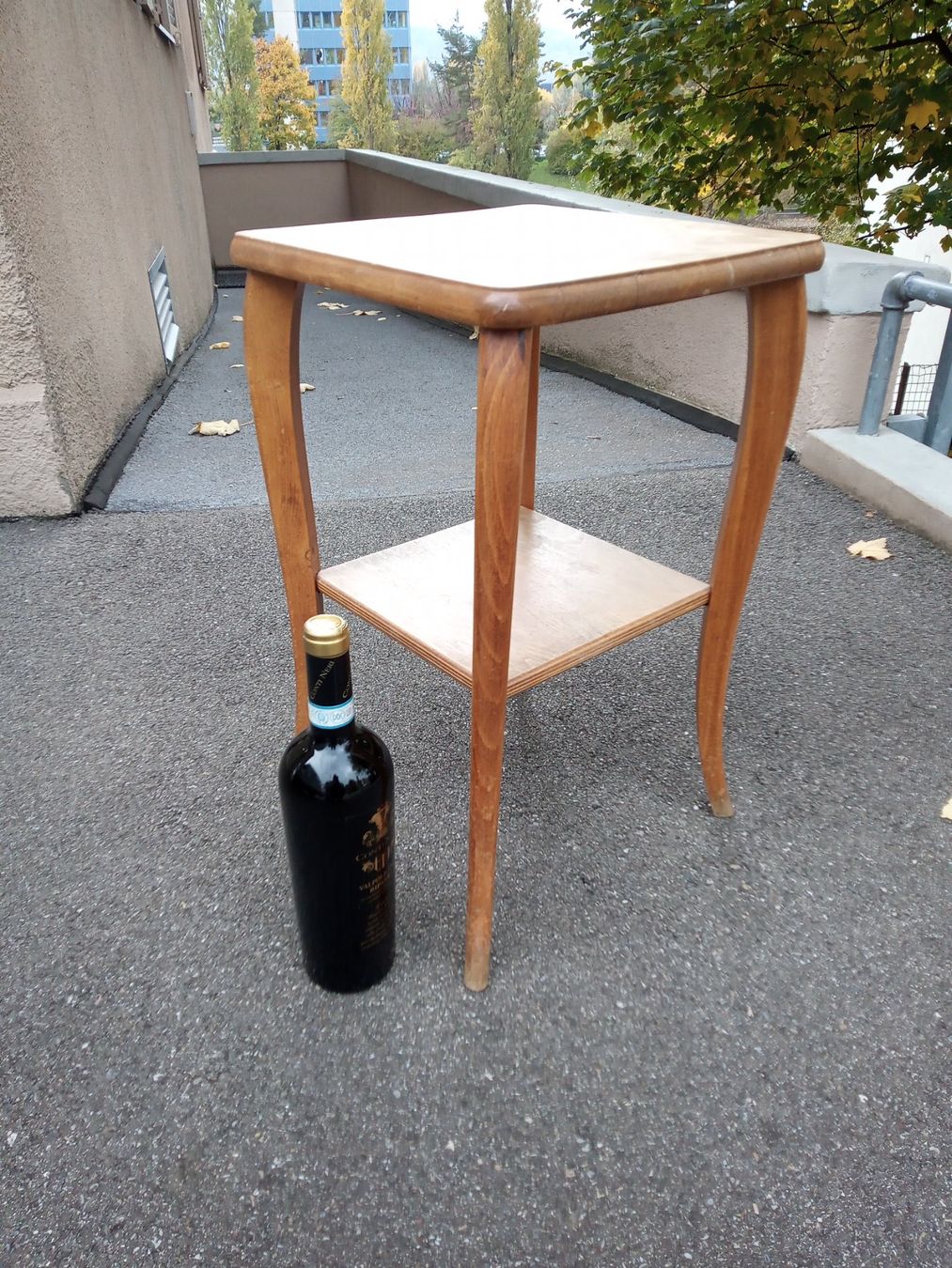 Sonstiges für Haushalt & Wohnen: Vintage Blumen Ständer Holz – Gebraucht aus Zürich von edi_c2m6 1