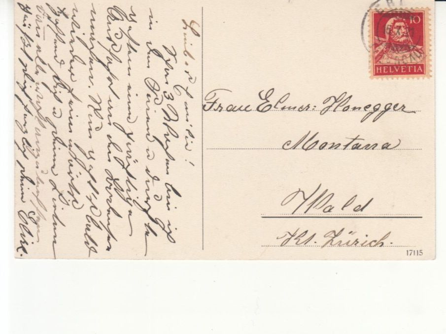 Ansichtskarten: Berlingen 1921 – Gebraucht aus Bürglen TG von StampGraf 1