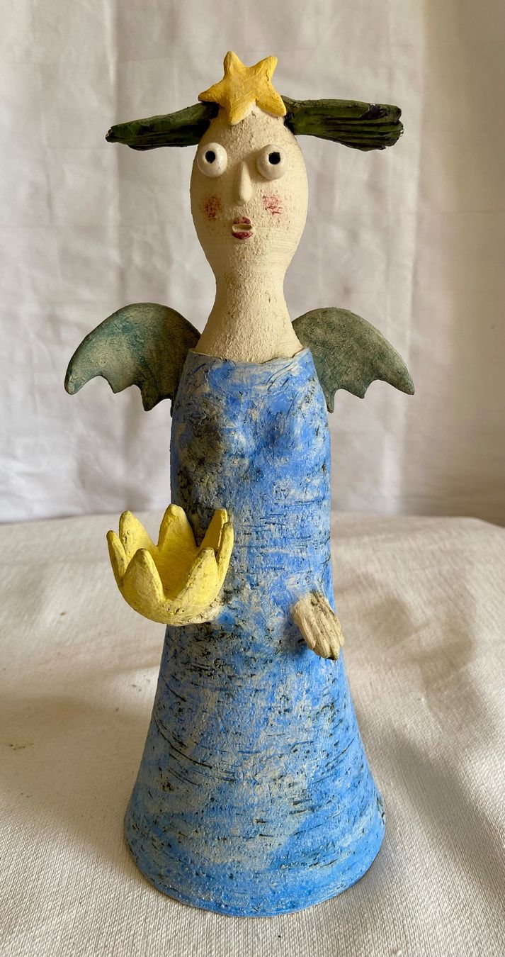 Statuette: Keramik Engel – Nuovo (secondo la descrizione) da St. Gallen venduto da cibello