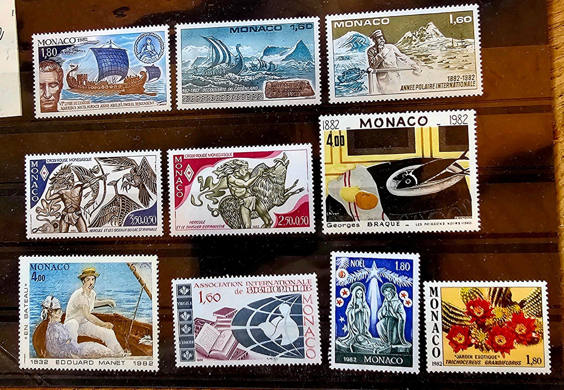 Tutti i francobolli: MONACO timbres neufs ** ~1982 – Nuovo (secondo la descrizione) da Les Valettes venduto da Nuba1