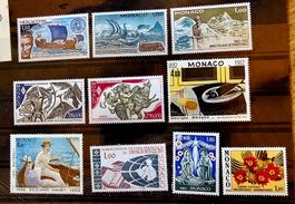 MONACO timbres neufs ** ~1982