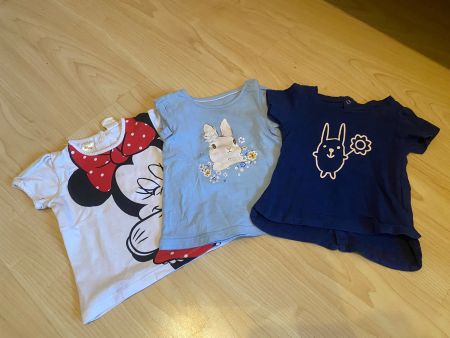 3 Mädhcen T- Shirt Gr. 62